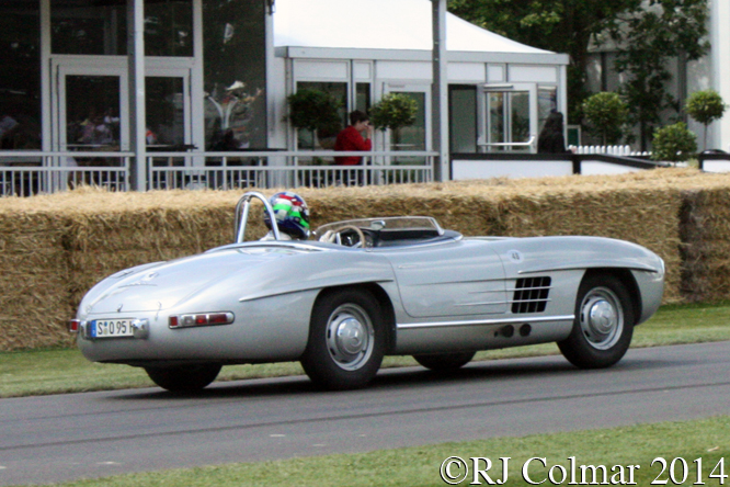 Mercedes Benz 300 SLS, Dario Franchitti, Goodwood, Festival of Speed,