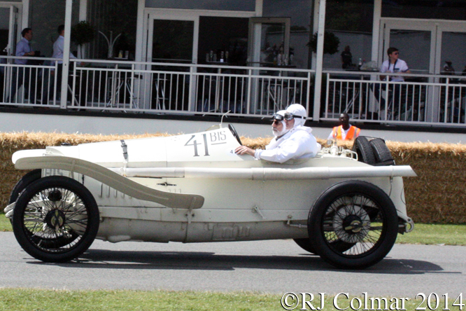 Mercedes 18/100, Eddie Berrisford, Goodwood Festival of Speed
