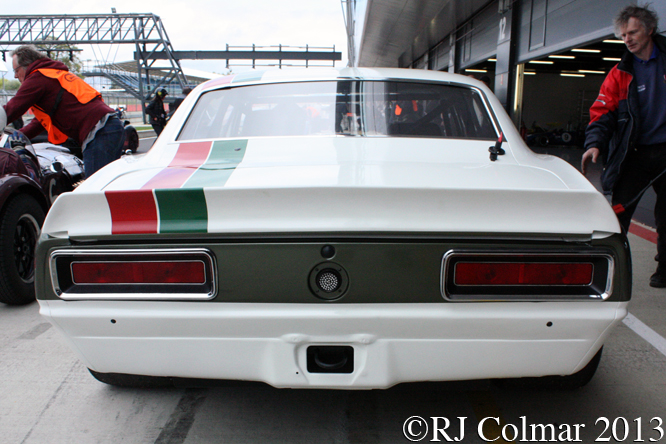 Chevrolet Camaro Z/28, Silverstone Classic Test Day,