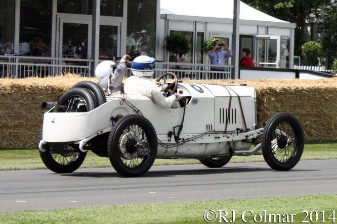 Mercedes 18/100, Jochen Mass, Goodwood Festival of Speed