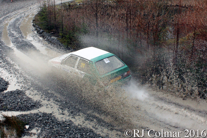 Skoda Favorit, Paul Ellis, Simon Jones, Penmachno, Cambrian Rally,