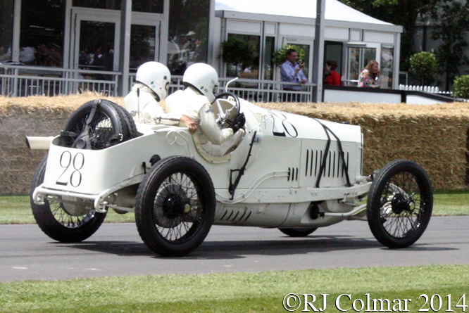 Mercedes 18/100, Martin Viessmann, Goodwood Festival of Speed,