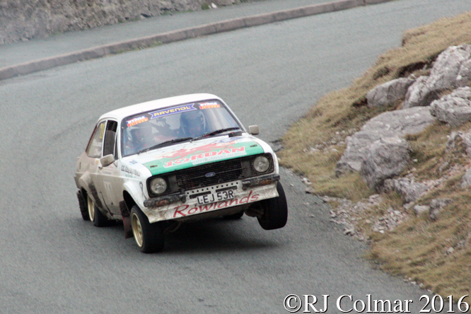 Ford Escort L, John Rowlands, Glenn Latham, Great Orme, Cambrian Rally,