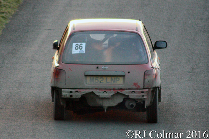 Nissan Micra Tropic, Niel Andrew, Dominic Adams, Great Orme, Cambrian Rally,