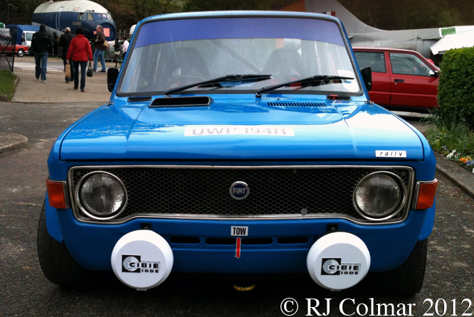 FIAT 128 Rally, Auto Italia, Brooklands 