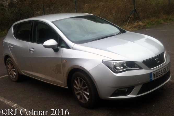 SEAT Ibiza SE Ecomotive TSI, Burrington Combe, Somerset, 