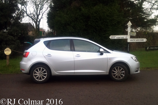 SEAT Ibiza SE Ecomotive TSI, Hinton Blewett, Somerset, 