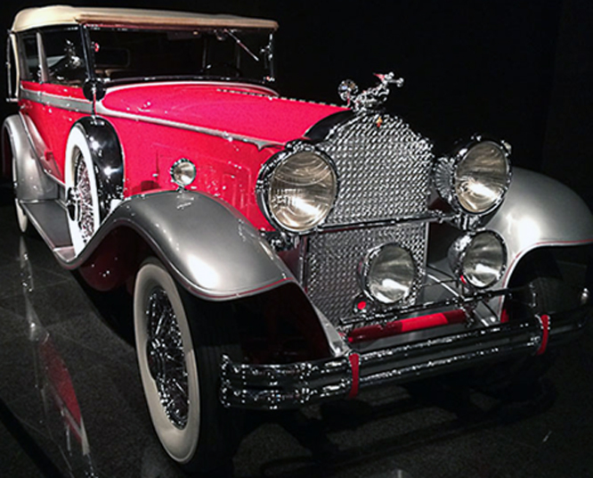 Packard Model 745 Deluxe Eight Club Sedan, Blackhawk Museum, Danville, California,