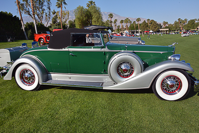 Packard Series 1005 Custom Twelve Convertible Roadster, Desert Classic Concours d'Elegance, Palm Springs