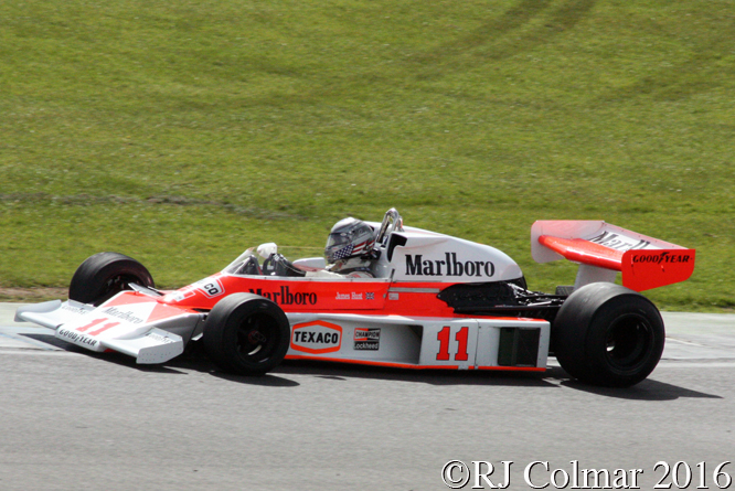 McLaren Ford M23, Scott Walker, Donington Park
