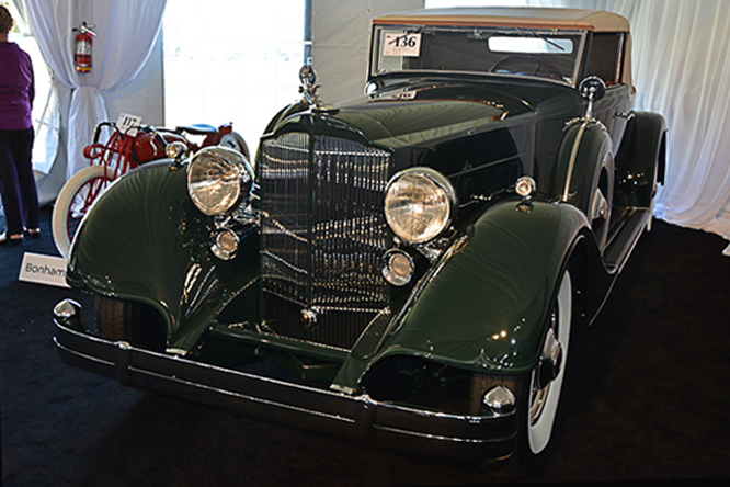 Packard 1107 Coupe Roadster, Bonhams, Quail Lodge