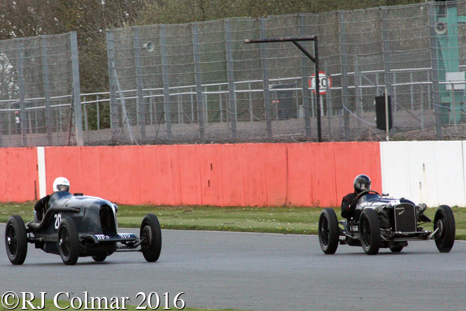 Amilcar Hispano Special, Tom Walker, VSCC Spring Start, Silverstone