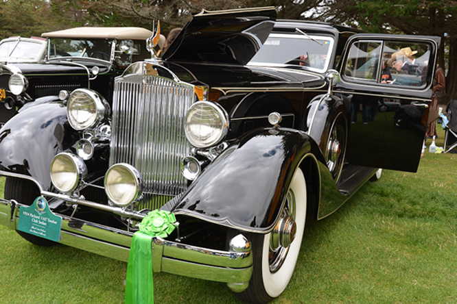 Packard 1107 12 Club Sedan, Hillsborough Concours d'Elegance